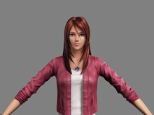 「ヴァーチャルアーティスト Mana」をフルCG化した様子。※画像は開発中のもの (C)北条司