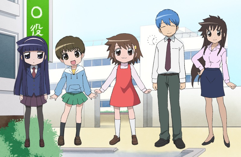 アニメ「ちとせげっちゅ!!」キャラクター一覧 (C)真島悦也／竹書房・SPO・AT-X　2012（仮）