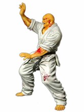 「RDF/愚地独歩 強きを求めし者」流血版。(C)板垣恵介/FWD Inc.