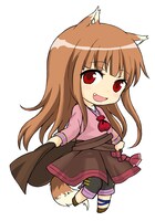 「にいてんご20体セット」14.「狼と香辛料」ホロ (C)支倉凍砂／アスキー・メディアワークス／「狼と香辛料」製作委員会