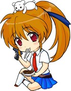 「にいてんご20体セット」02.「エルフを狩るモノたち」井上律子 (C)矢上裕／アスキー・メディアワークス／アミューズ／創通