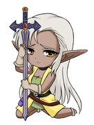 「にいてんご20体セット」03.「レジェンド・オブ・クリスタニア」シェール/ピロテース (C)水野良／グループSNE／アスキー・メディアワークス