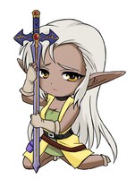 「にいてんご20体セット」03.「レジェンド・オブ・クリスタニア」シェール/ピロテース (C)水野良／グループSNE／アスキー・メディアワークス