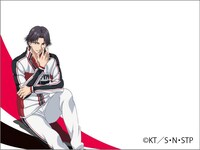 「新テニスの王子様」デジタルカメラのフレームの1種。(C)許斐 剛／集英社・NAS・新テニスの王子様プロジェクト