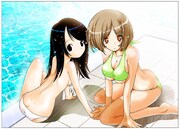 「ムダヅモ無き改革」より、ゆかりタンと四條絢乃。