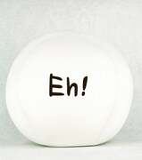 カナダの「おもちビーズクッション」背面。