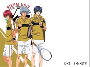 「新テニスの王子様」デジタルカメラのフレームの1種。(C)許斐 剛／集英社・NAS・新テニスの王子様プロジェクト