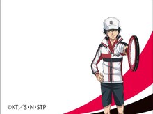 「新テニスの王子様」デジタルカメラのフレームの1種。(C)許斐 剛／集英社・NAS・新テニスの王子様プロジェクト