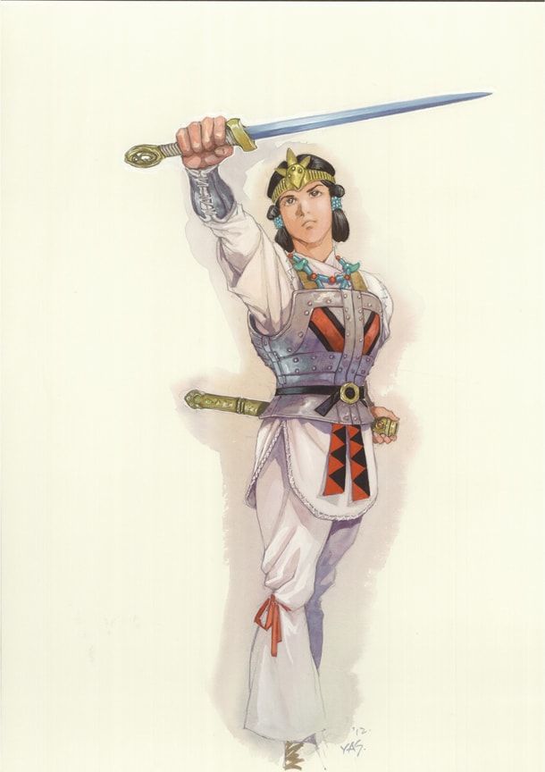 安彦良和「ヤマトタケル-序章-」カット