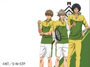 「新テニスの王子様」デジタルカメラのフレームの1種。(C)許斐 剛／集英社・NAS・新テニスの王子様プロジェクト