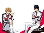 「新テニスの王子様」デジタルカメラのフレームの1種。(C)許斐 剛／集英社・NAS・新テニスの王子様プロジェクト