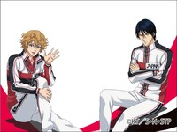 「新テニスの王子様」デジタルカメラのフレームの1種。(C)許斐 剛／集英社・NAS・新テニスの王子様プロジェクト