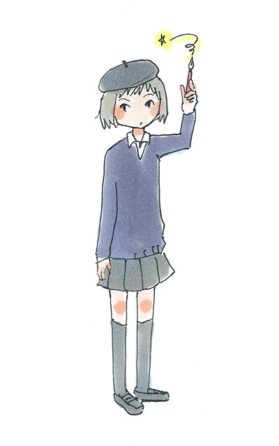 「みかこさん漫画賞」告知カット