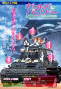 アニメ「ガールズ＆パンツァー」告知ページ。