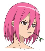 龍胆嵐丸（CV：戸松遥）。転校してきた市子の同級生。男勝りで熱血硬派な空手少女。 (C)助野嘉昭/集英社・「貧乏神が！」製作委員会