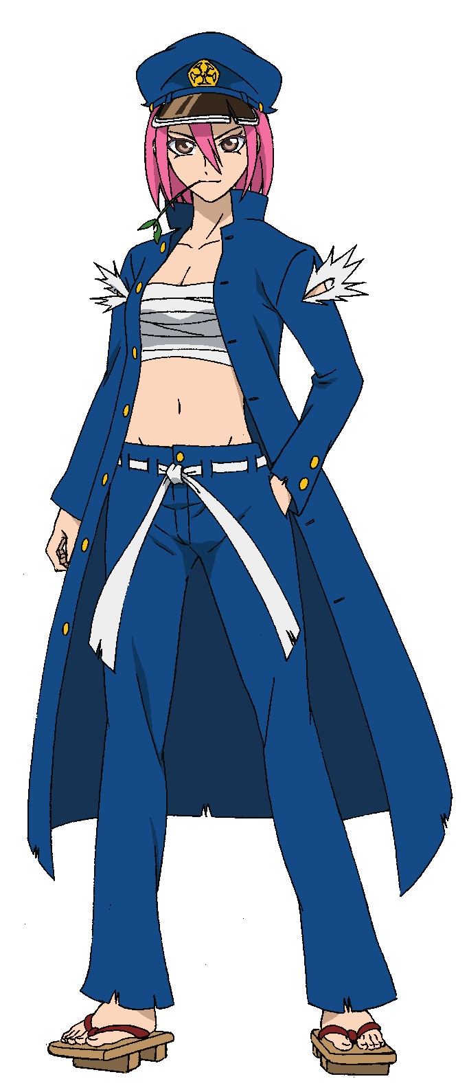 龍胆嵐丸（CV：戸松遥） (C)助野嘉昭/集英社・「貧乏神が！」製作委員会