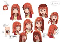 蕪羅亭魔梨威（ぶらていまりい）のキャラクター設定画。(C)久米田康治・ヤス・講談社／女子落語協会