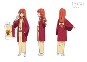 蕪羅亭魔梨威（ぶらていまりい）のキャラクター設定画。(C)久米田康治・ヤス・講談社／女子落語協会