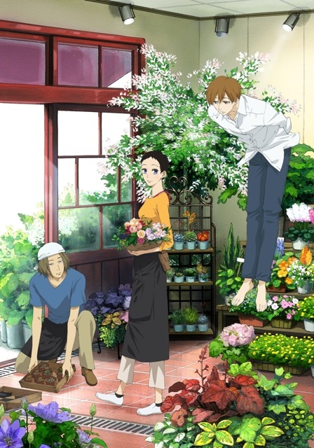 アニメ「夏雪ランデブー」新ビジュアル かわち(C)河内遙／祥伝社／アニメ「夏雪ランデブー」製作委員会