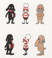 「オチビサン」のイラスト OCHIBISAN (C) ANNO MOYOCO