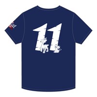 「ジャングル大帝」と西武ライオンズのコラボTシャツ（背番号入り） (C)SEIBU LIONS (C)TEZUKA PRODUCTIONS