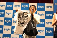 芸能人の力を使ったのではなく、応募してもらったということをアピールする天野ひろゆき。