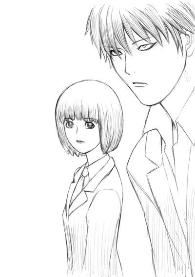 「満天の星と青い空」のカット。