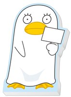 I賞「雑貨アソート～メモorブックカバーセット～」のうちダイカットメモ。(C)空知英秋／集英社・テレビ東京・電通・サンライズ・アニプレックス