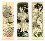 全国の一部書店で配布される「ジゼル・アラン」のしおり表。