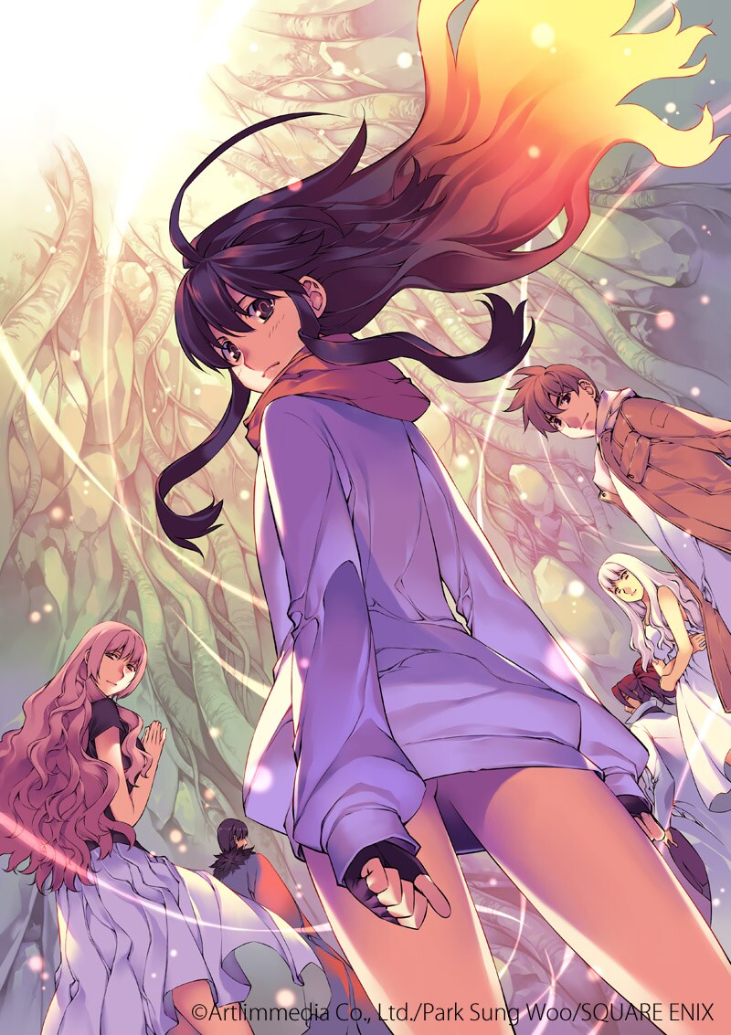 8月25日に発売される「黒神」19巻のカバーイラスト。