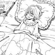 イブSpecial冬号 もっと!に掲載される、天堂きりんの新作予告カット。