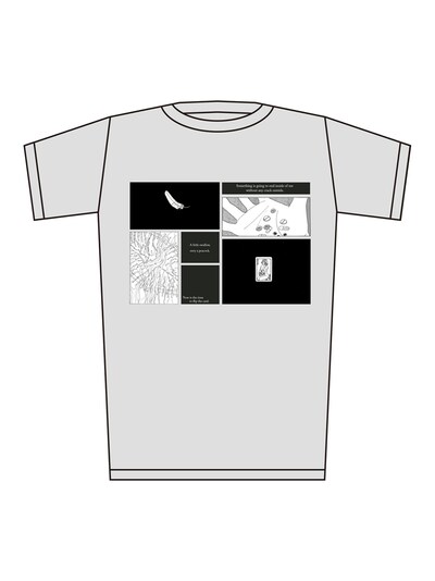 「ヘルタースケルター」×MANGART BEAMS TとのコラボTシャツ。(C)岡崎京子「ヘルタースケルター」／祥伝社