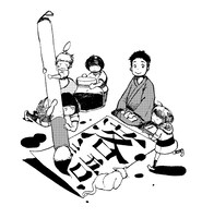 読み切り「ひばり百席」カット。