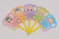 付録の「ベビーフェイス★うちわ」。