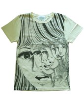 MANGART BEAMS Tより発売中の「おろち」Tシャツ。