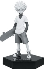 ダブルチャンスキャンペーンで30名に当たる「キルアフィギュア モノトーンカラーver.」。(C)POT（冨樫義博）1998年-2011年 (C)VAP・日本テレビ・集英社・マッドハウス