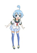 不知火半袖（CV.加藤英美里） (C)2012 西尾維新・暁月あきら／集英社・箱庭学園生徒会