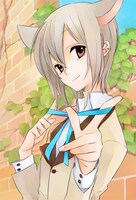 高河ゆん「LOVELESS」ポストカードブックの描き下ろしイラスト。ポストカードのサイズはA5判のビッグサイズだ。