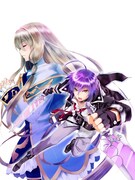 木村勇貴がコミカライズを手がける「氷結鏡界のエデン」のカット。