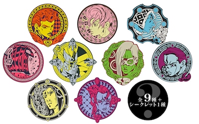 「ジョジョの奇妙な冒険 第5部コースターギャラリー」（C）LUCKY LAND COMMUNICATIONS/集英社