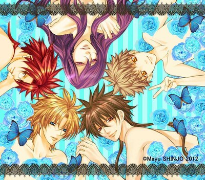 「Re:birth day」のバックカバージャケット。(C)Mayu SHINJO 2012 (C)2012映画「愛俺！」製作委員会