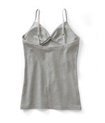 ブラカップ付きキャミソール（杢グレイ）