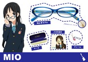 秋山澪モデルのセット内容。(C)かきふらい・芳文社/桜高軽音部