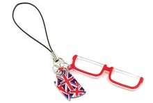 真鍋和モデル付属のチャーム(C)かきふらい・芳文社/桜高軽音部