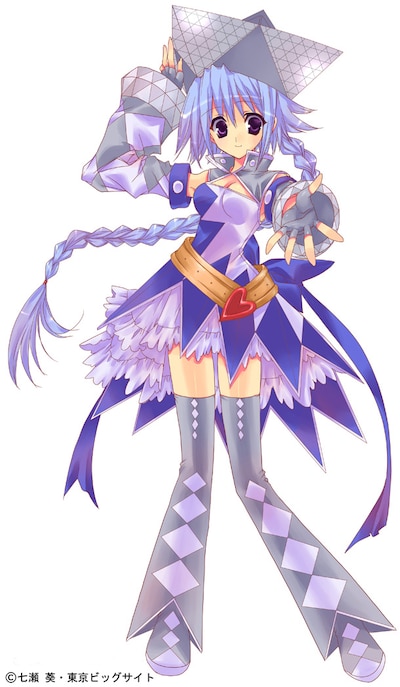 七瀬葵がイラストを手がけた東京ビッグサイトイメージキャラクター。