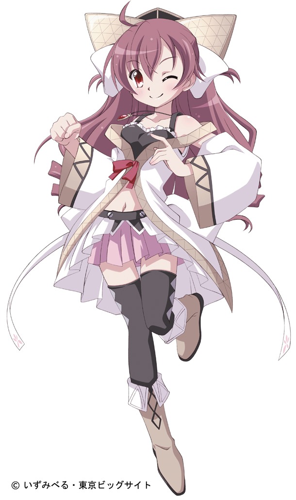 いずみべるがイラストを手がけた東京ビッグサイトイメージキャラクター。