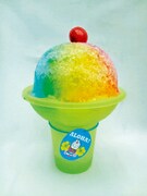テイクアウトコーナーで注文できるかき氷「シェイブアイス」。