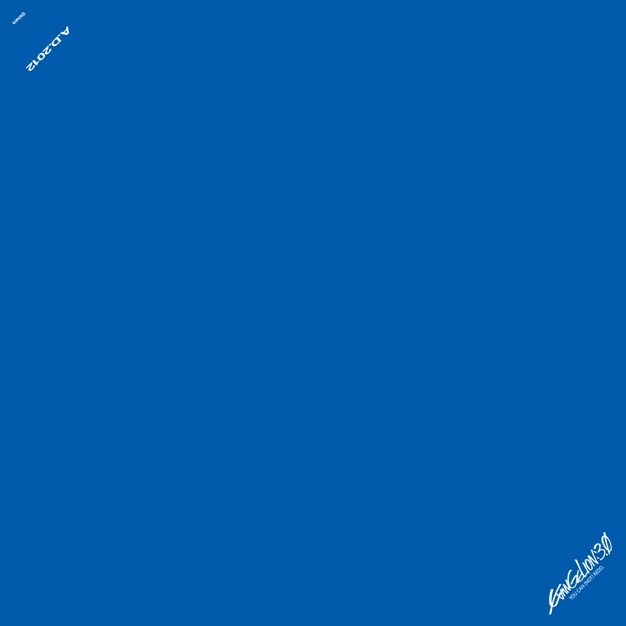 「『ヱヴァンゲリヲン新劇場版：Q』公式『青いバンダナ』」（Ｃ）カラー