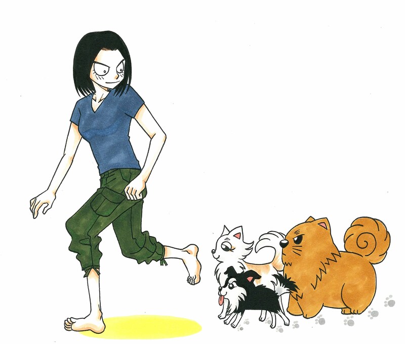 柴田亜美「ほごけん」カット (C)柴田亜美／竹書房