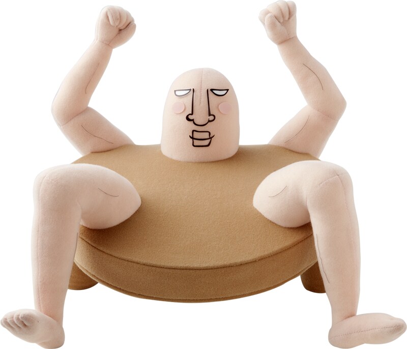 抽選で300名にプレゼントされるゴンちゃんのぬいぐるみ。画像は制作途中のものなので顔のパーツはシールだが、実際には刺繍される予定だ。